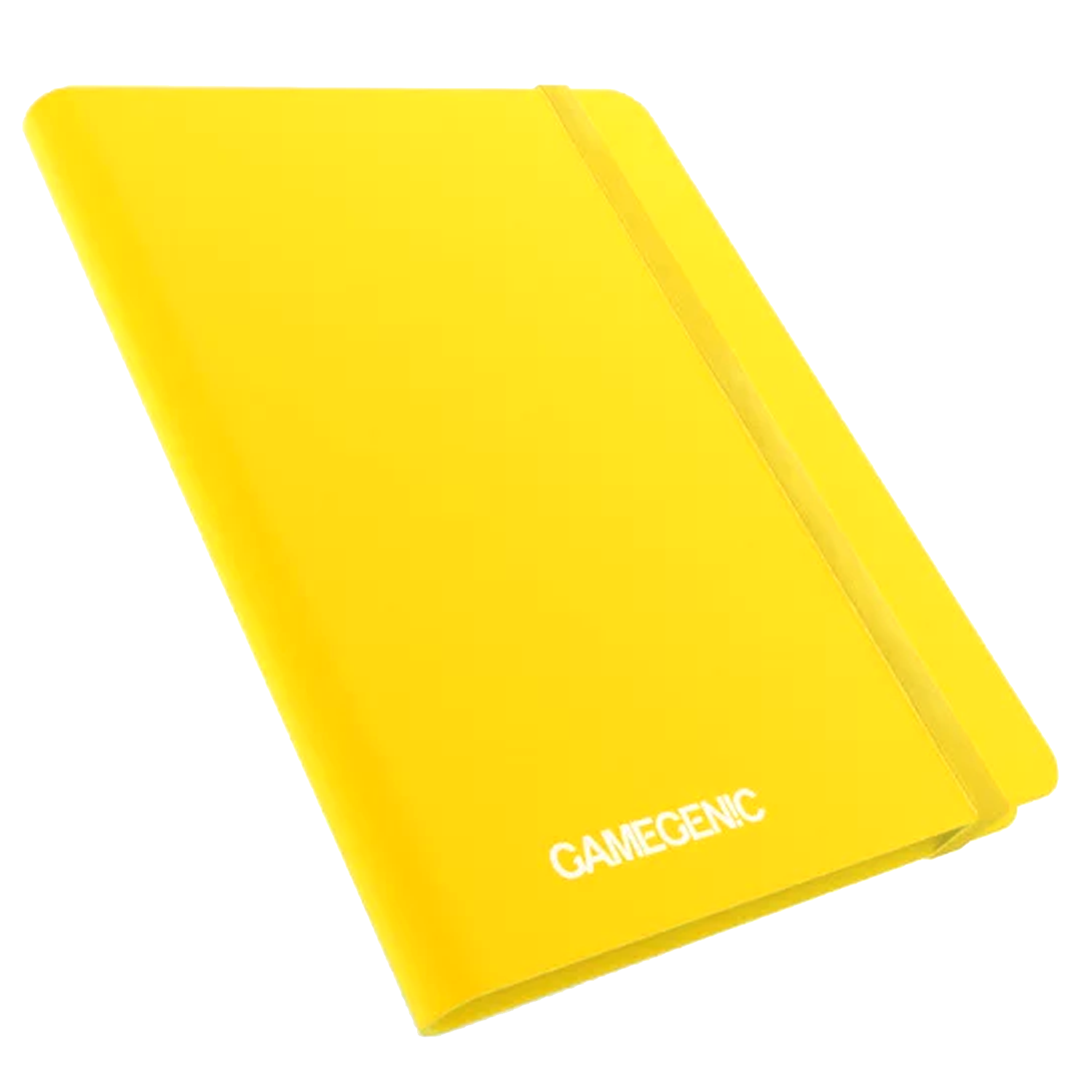 Gamegenic 9 Pocket (360 Card) Casual Trading Card Binder: Yellow (Closed) | Happy Piranha