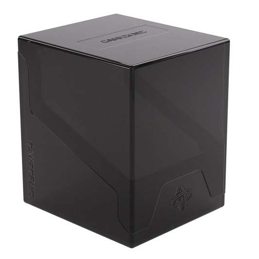 Gamegenic Bastion 100+ XL Deck Box: Black on a White Background | Happy Piranha