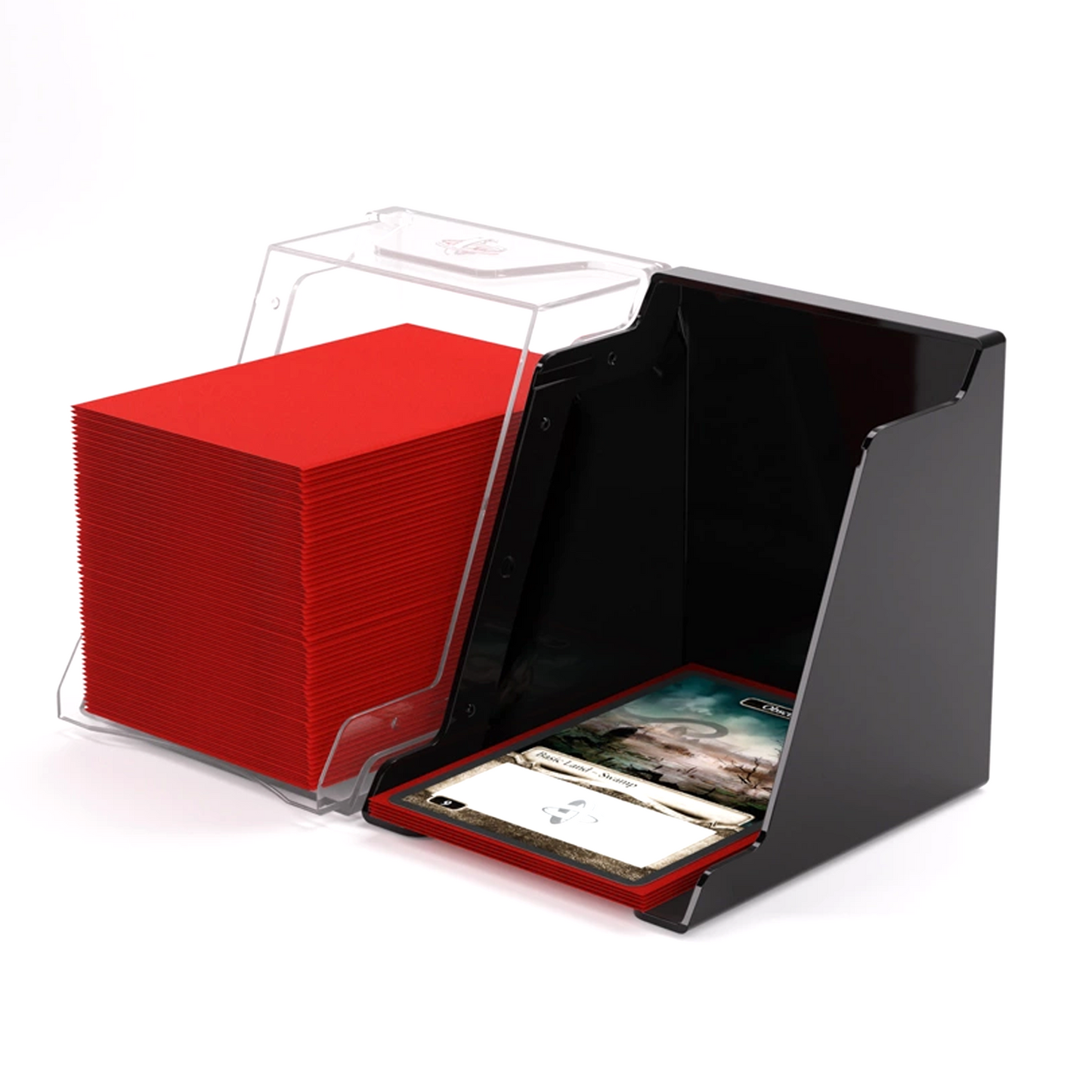 Gamegenic Bastion 100+ XL Deck Box: Black & Clear