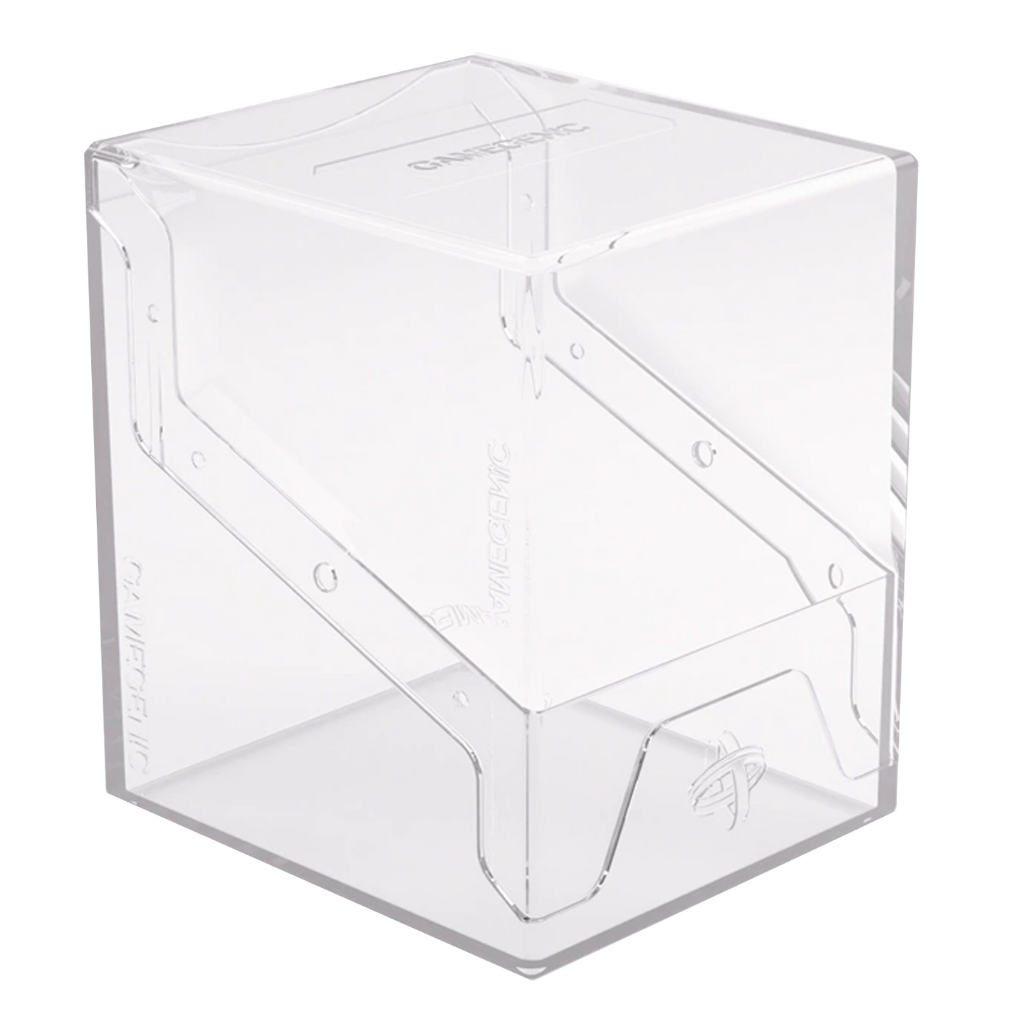 Gamegenic Bastion 100+ XL Deck Box: Clear | Happy Piranha