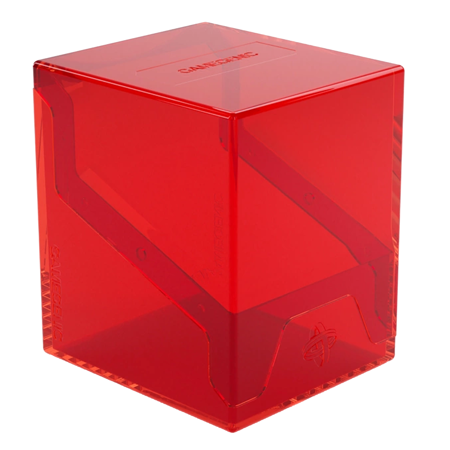 Gamegenic Bastion 100+ XL Deck Box: Red | Happy Piranha