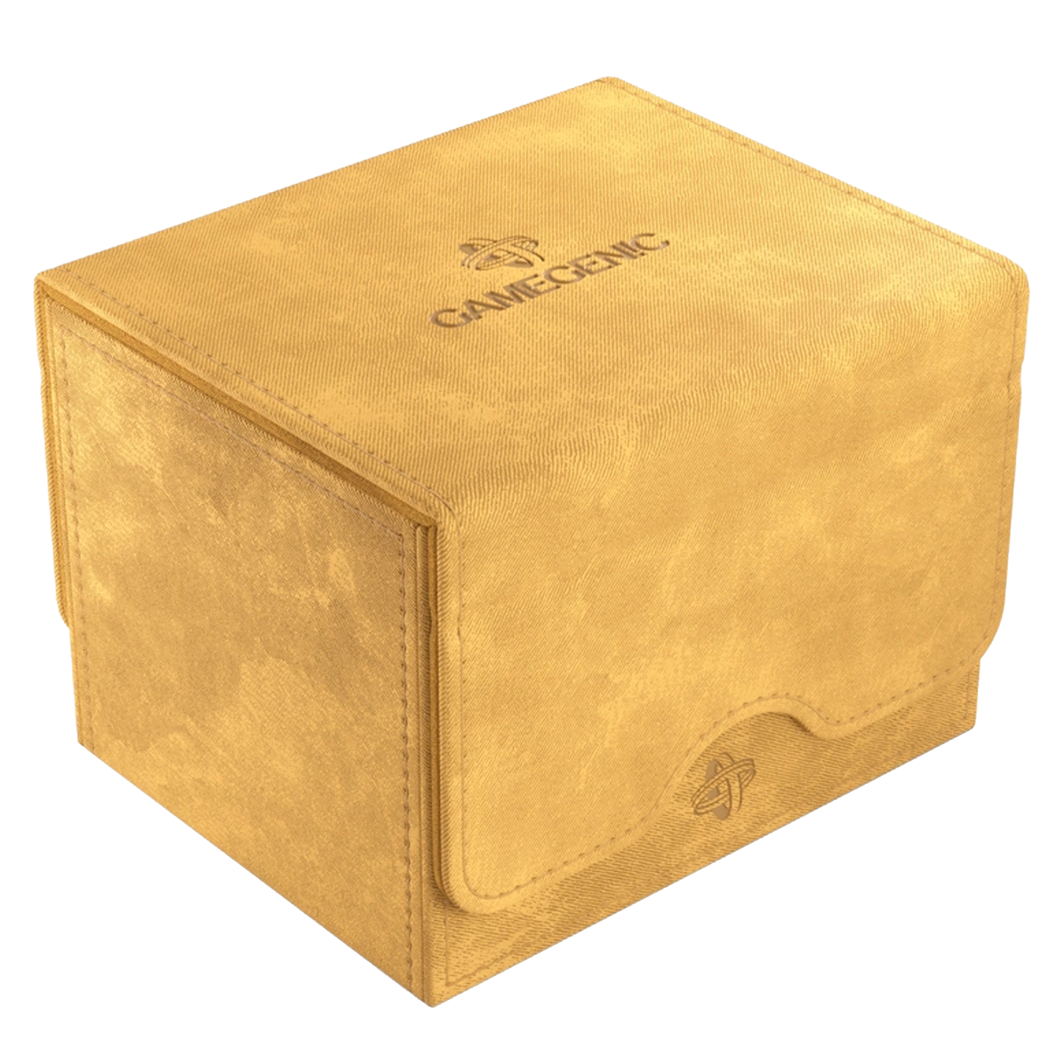 Gamegenic Sidekick 100+ XL Convertible Deck Box: Sand (Lid Closed) | Happy Piranha