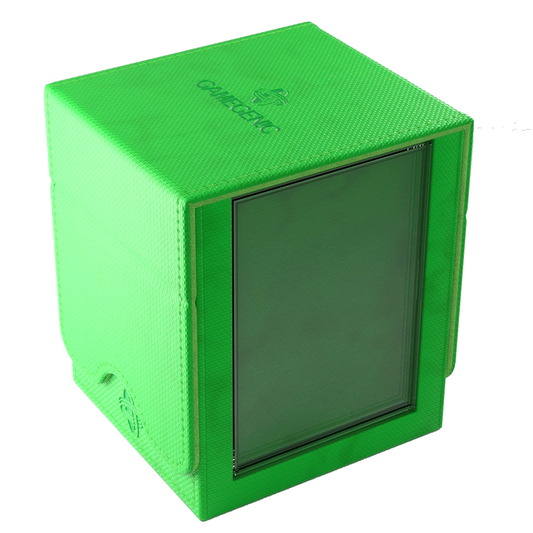 Gamegenic Squire Plus 100+ XL Convertible Deck Box: Green | Happy Piranha
