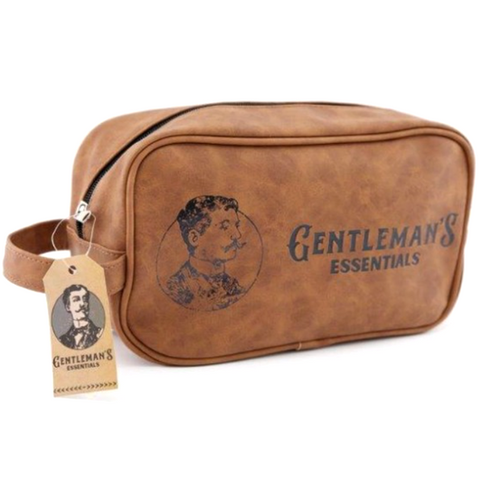 Gentleman's Essentials Mans Toiletry Bag | Happy Piranha