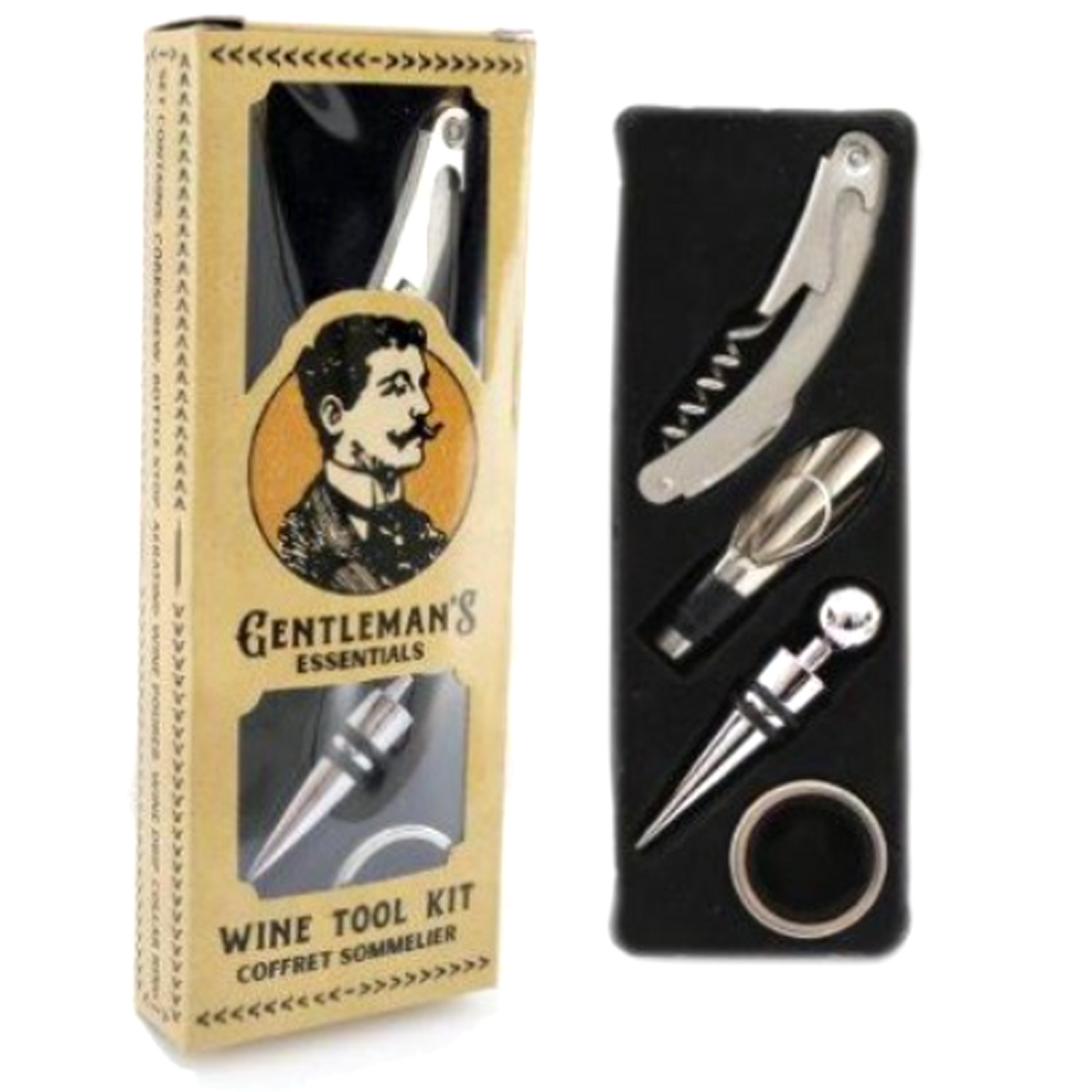 Gentleman's Essentials Wine Tool Kit | Happy Piranha