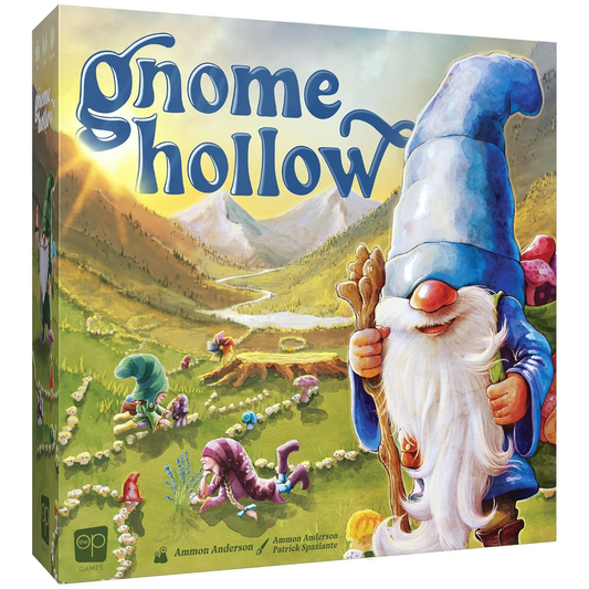 Gnome Hollow Board Game (Front) | Happy Piranha