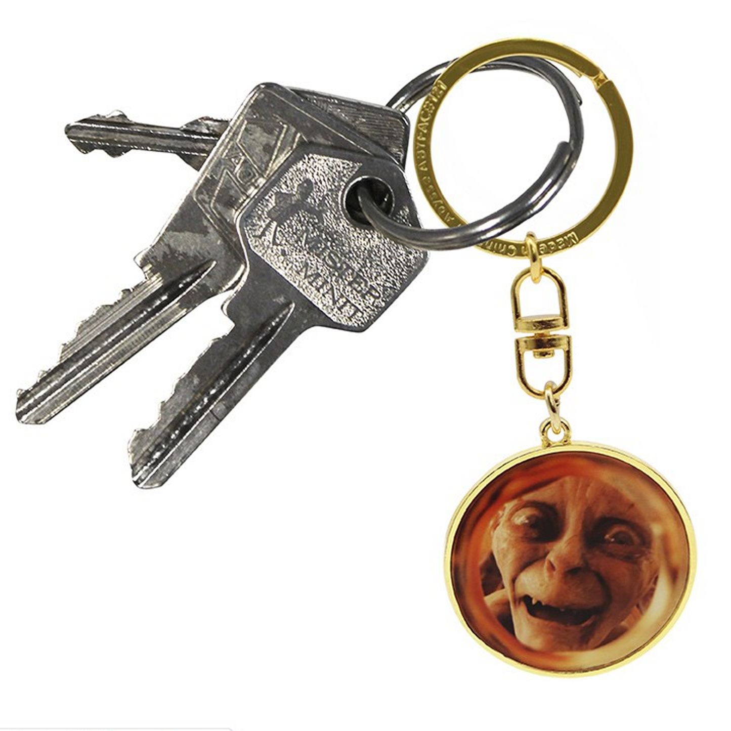 Gollum - The Lord Of The Rings Keychain on Some Keys | Happy Piranha