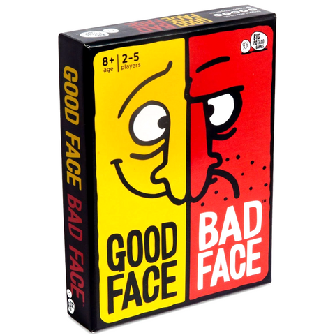 Good Face Bad Face Card Game | Happy Piranha