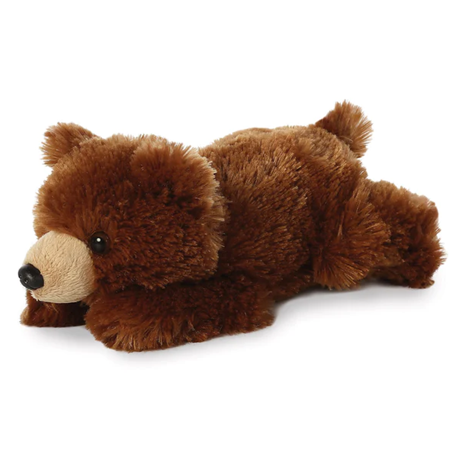 Greg the Grizzly Bear Flopsie Soft Toy (Right Side) | Happy Piranha
