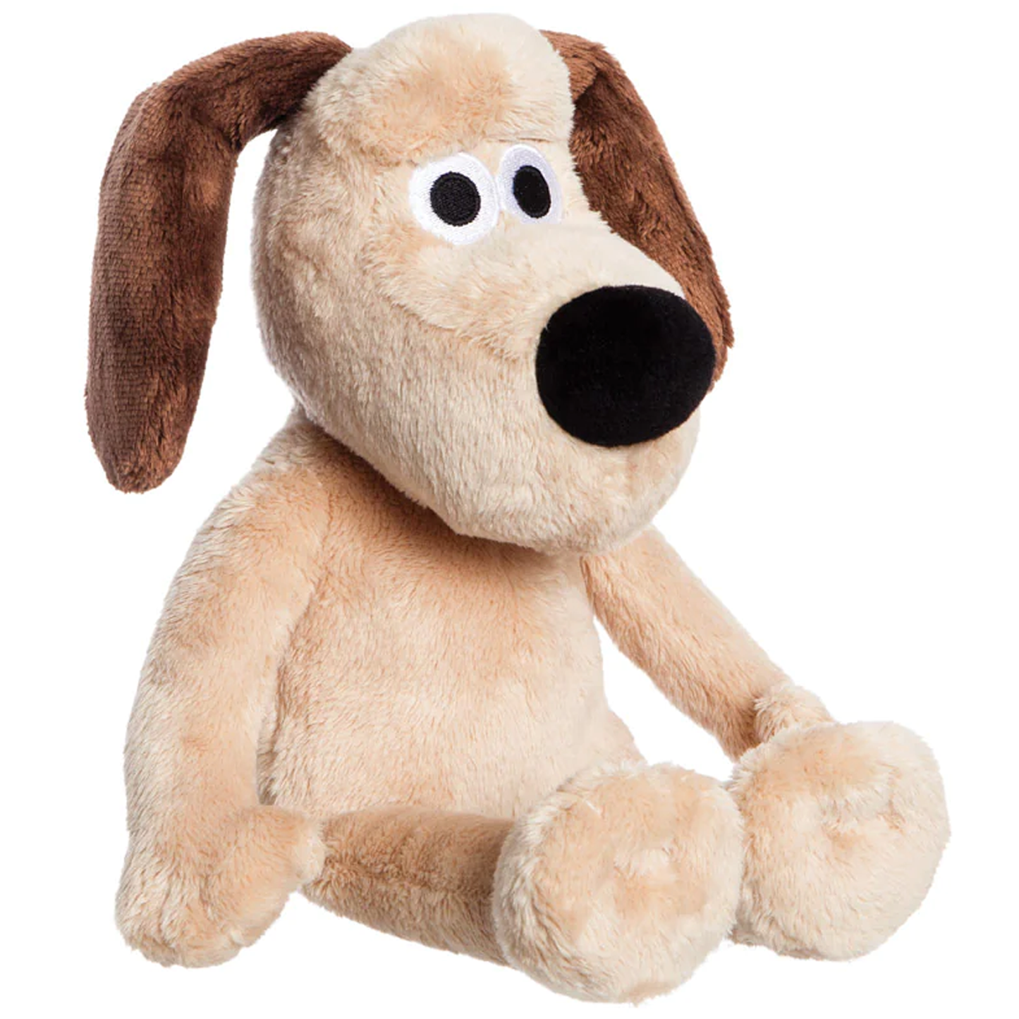 Gromit - 17cm  Wallace & Gromit Soft Toy Sitting | Happy Piranha