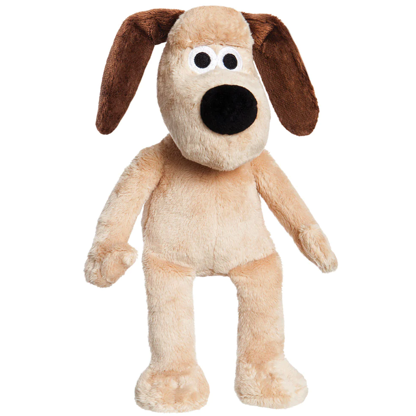 Gromit - 17cm  Wallace & Gromit Soft Toy Standing | Happy Piranha