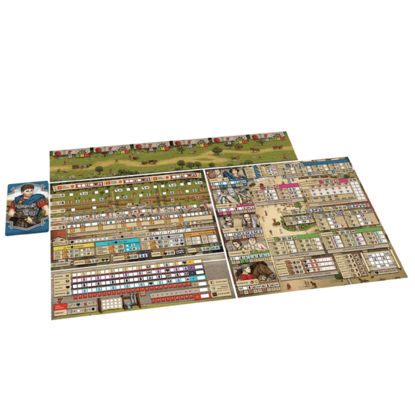 Hadrian's Wall Board Game Player Board | Happy Piranha
