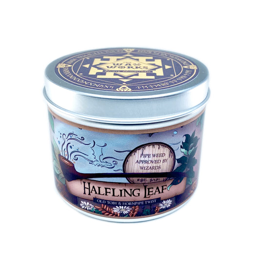 Halfling Leaf: A Scented Candle Inspired by Hobbits