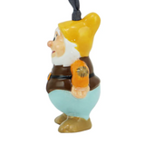 Happy - Snow White Disney Hanging Bauble Decoration (Side) | Happy Piranha