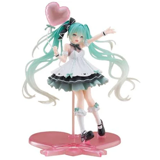 Hatsune Miku Birthday 2025 Artist Masterpiece + Figure on a White Background | Happy Piranha