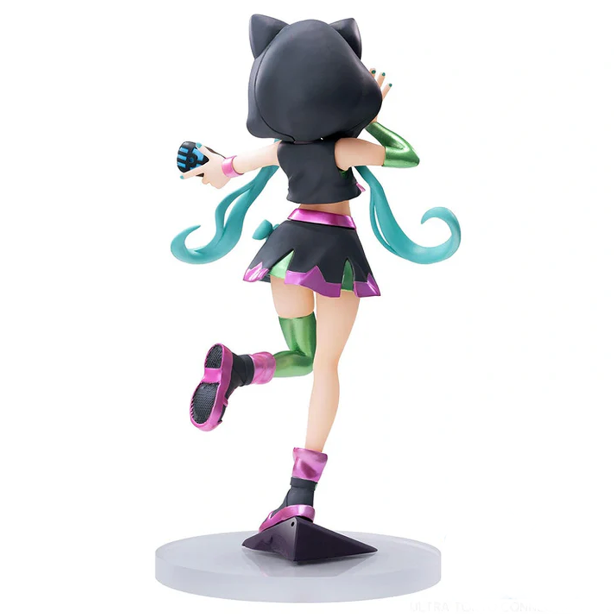 Hatsune Mike Live Stage Sega Luminasta Figure (Back) On a White Background | Happy Piranha