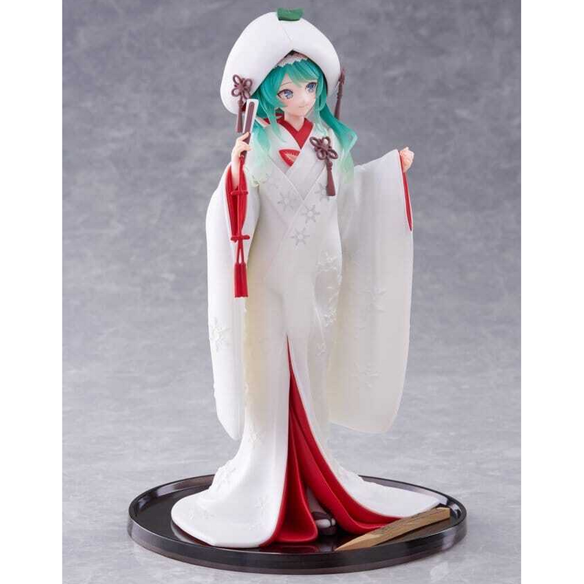 Hatsune Miku: Snow Miku All Star 2013 ver. Artist Masterpiece Figure (Front) on a Grey Background | Happy Piranha