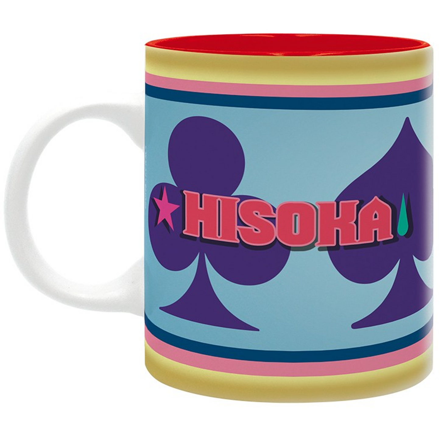 Hunter X Hunter Hisoka 320ml Ceramic Mug (Back) | Happy Piranha