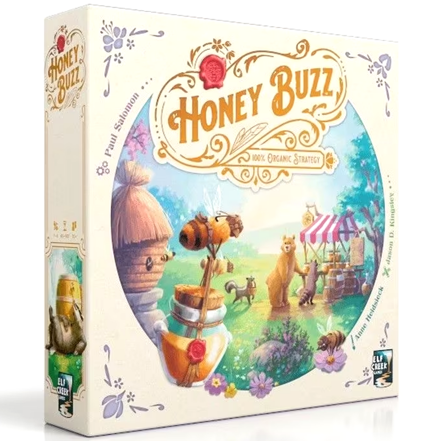 Honey Buzz Board Game Box | Happy Piranha