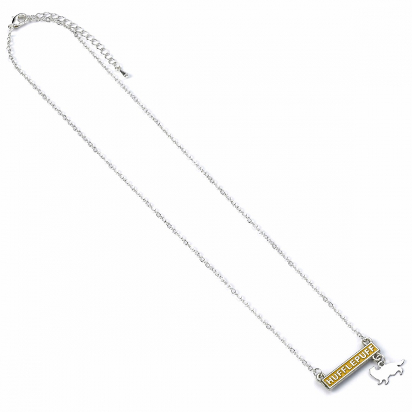 Hufflepuff - Harry Potter Hogwarts House Bar Necklace (Pendant and Chain) | Happy Piranha