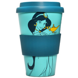 Jasmine - Disney Aladdin Reusable Coffee Cup (Front) | Happy Piranha