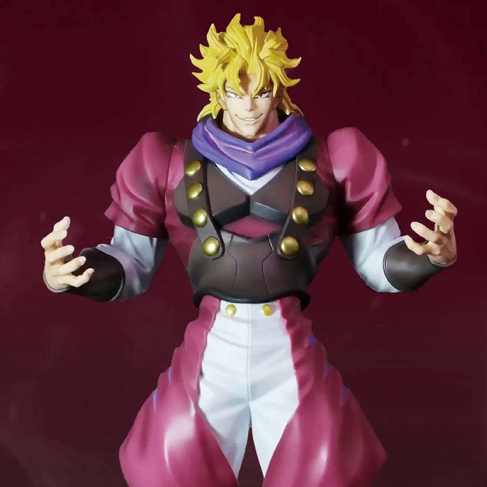JoJo's Bizarre Adventure Phantom Blood Mometria Dio Figure (Crimson Background) | Happy Piranha