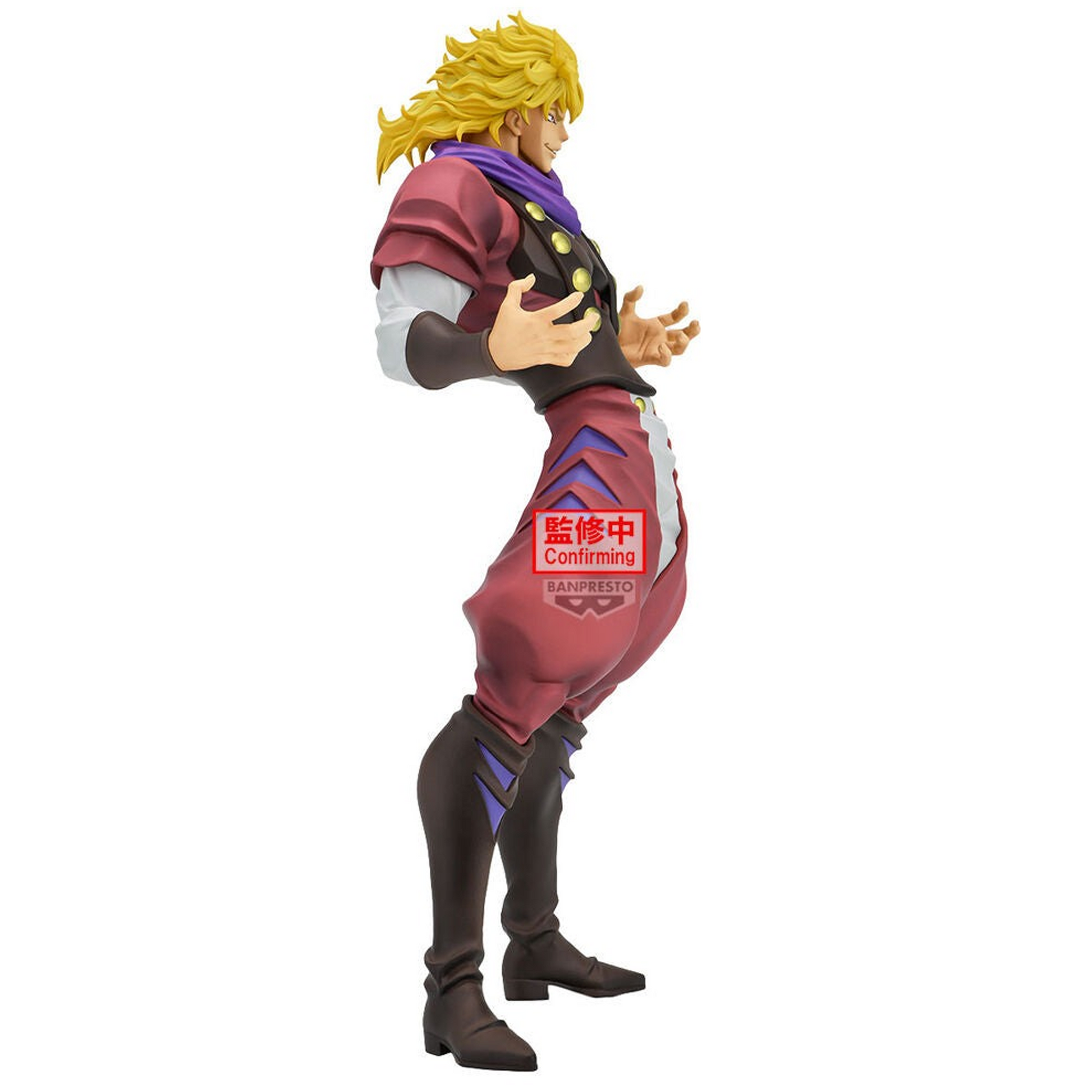JoJo's Bizarre Adventure Phantom Blood Mometria Dio Figure (Side) | Happy Piranha