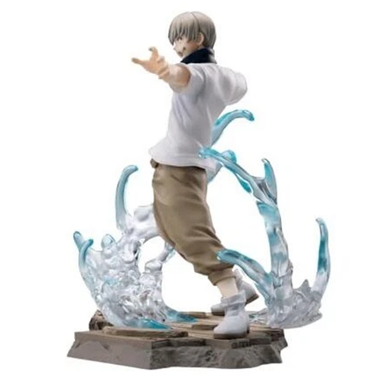 Jujutsu Kaisen Toge Inumaki Brush Up ver. Luminista Figure (Side) on a White Background | Happy Piranha
