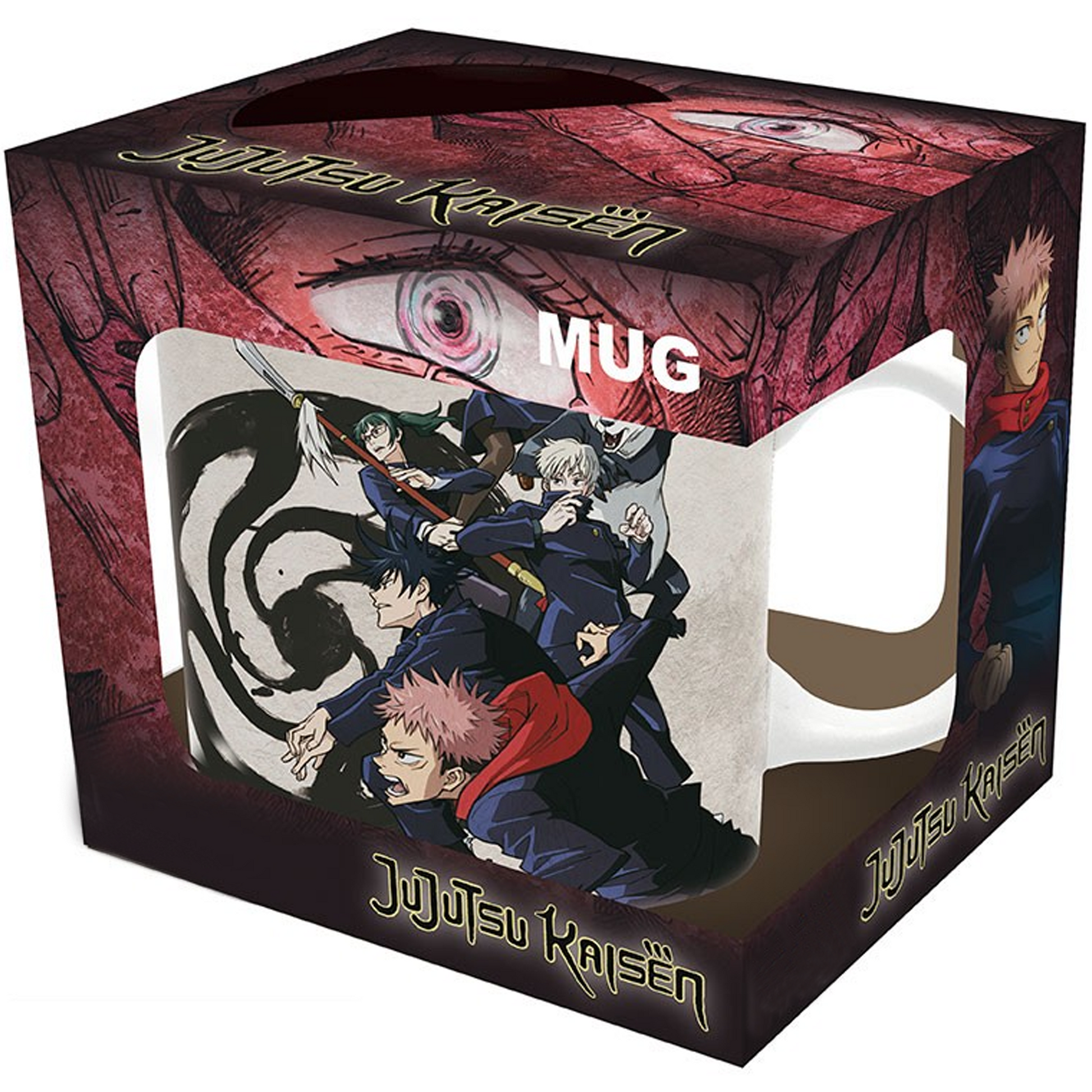 Jujutsu Kaisen Ceramic Mug - The Crew (Boxed) | Happy Piranha