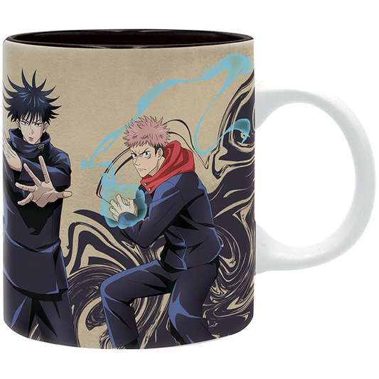 Jujutsu Kaisen Ceramic Mug - Quartet (Front) | Happy Piranha