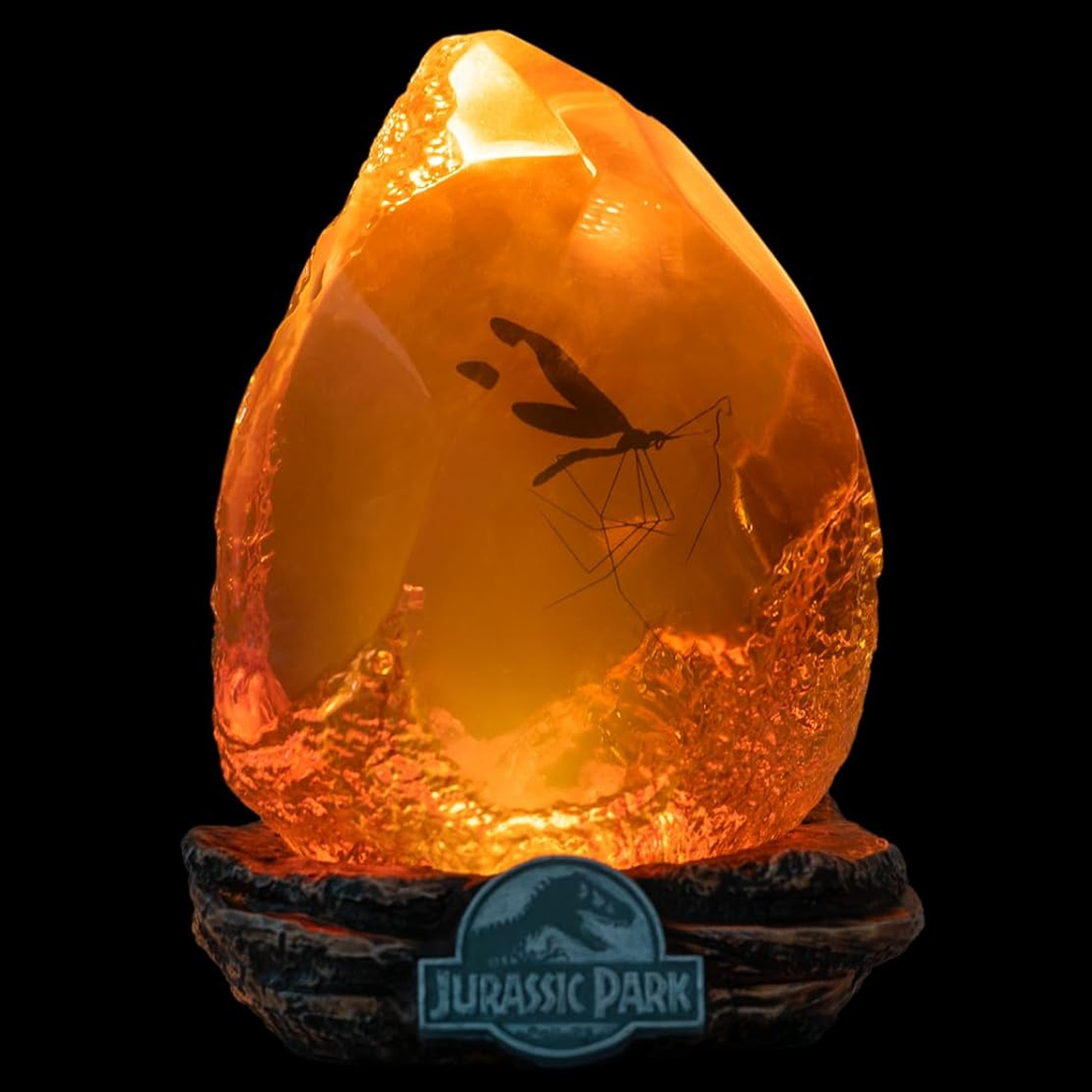 Jurassic Park Replica Mosquito in Amber USB Lamp Light (Lit Up) | Happy Piranha