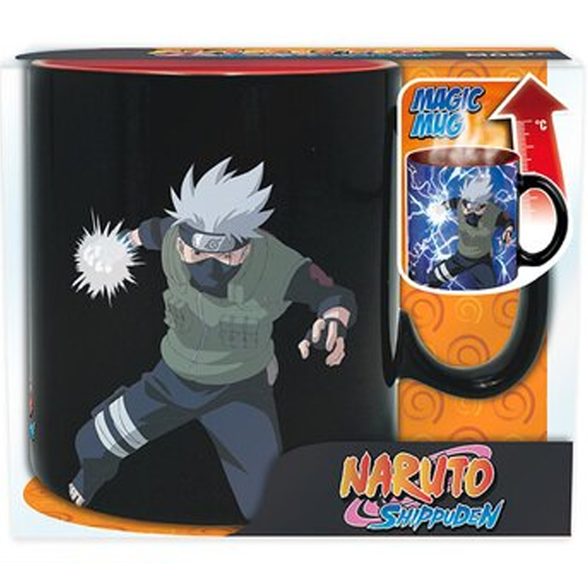 Naruto Shippuden - Kakashi & Itachi Heat Change Mug (in Box) | Happy Piranha