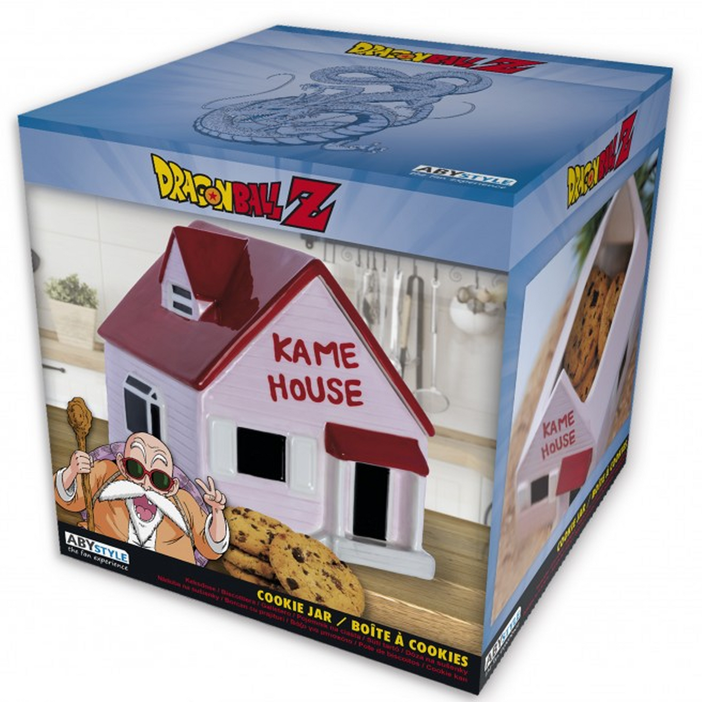 Kame House - Dragon Ball Z Cookie / Storage Jar (Boxed) | Happy Piranha