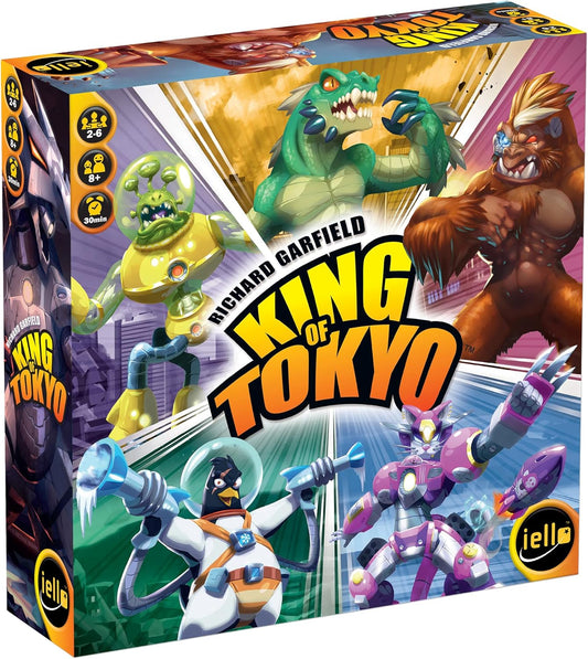 King of Tokyo Board Game (Front of Box) | Happy Piranha