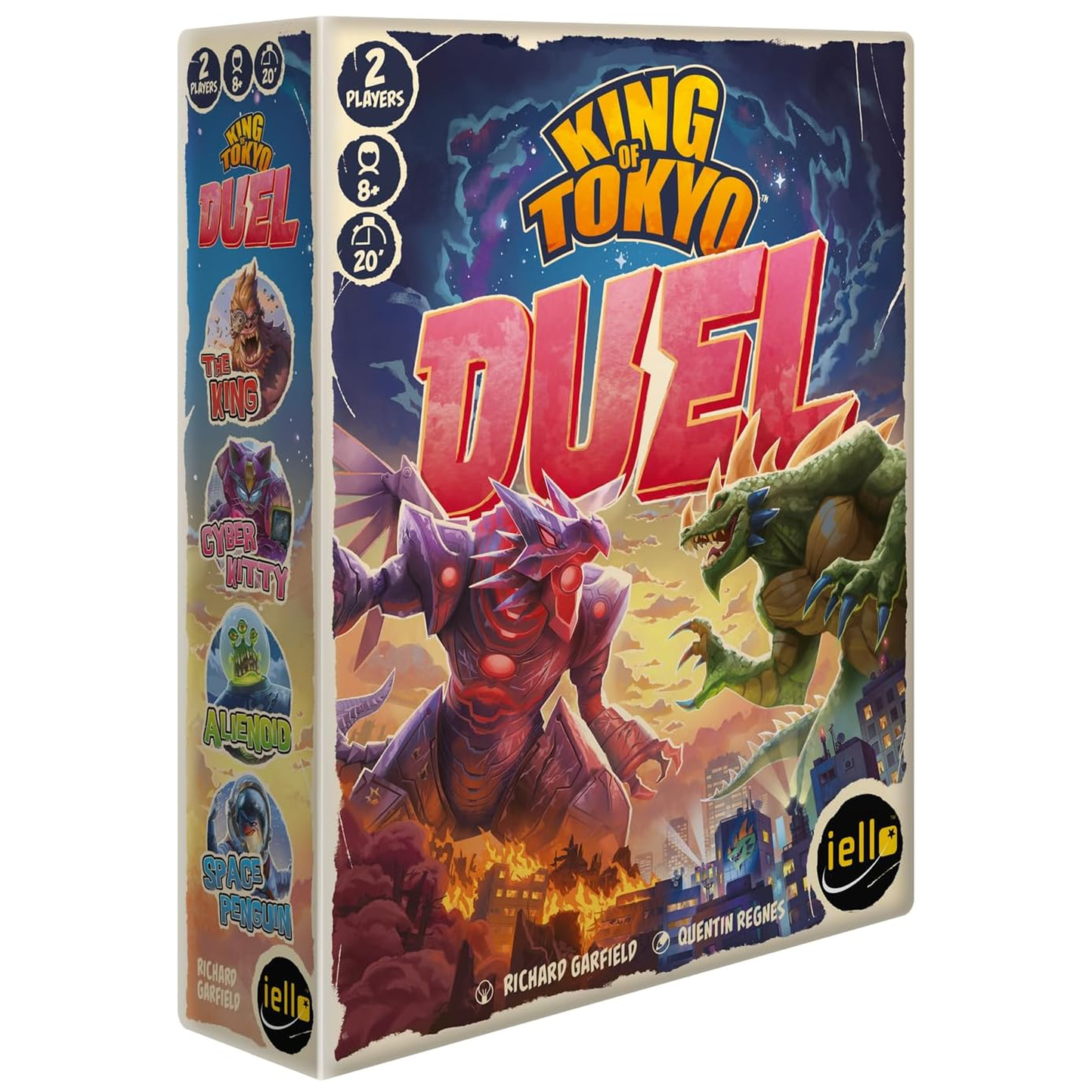 King of Tokyo Duel Board Game (Boxed) | Happy Piranha