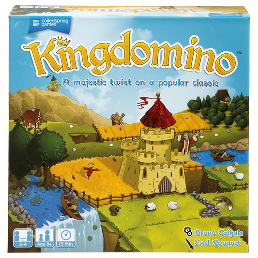 Kingdomino Board Game (Front) | Happy Piranha