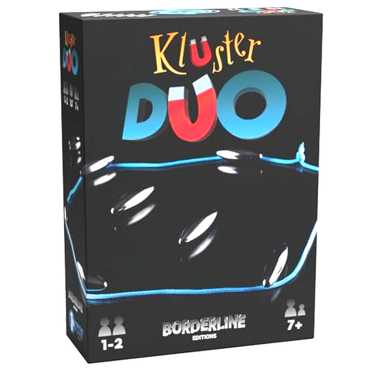 Kluster Duo - A Magnetic Dexterity Board Game (Boxed) | Happy Piranha