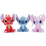 Angel, Leroy & Stitch - 30cm Plushie Disney Soft Toys | Happy Piranha