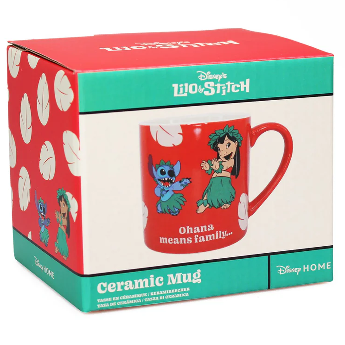 Lilo and Stitch - Ohana Classic Disney Mug (Boxed) | Happy Piranha