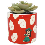 Lilo and Stitch - 6.5cm Disney Plant pot & Plant (Front) | Happy Piranha