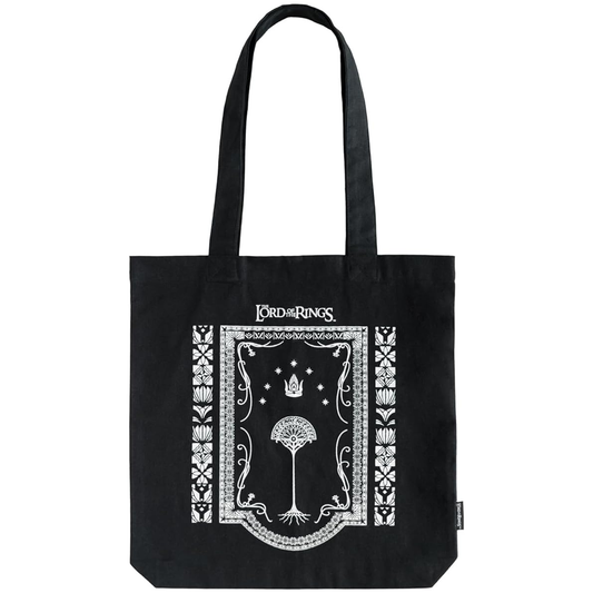 The Lord of The Rings White Tree of Gondor Tote Bag (Front) | Happy Piranha