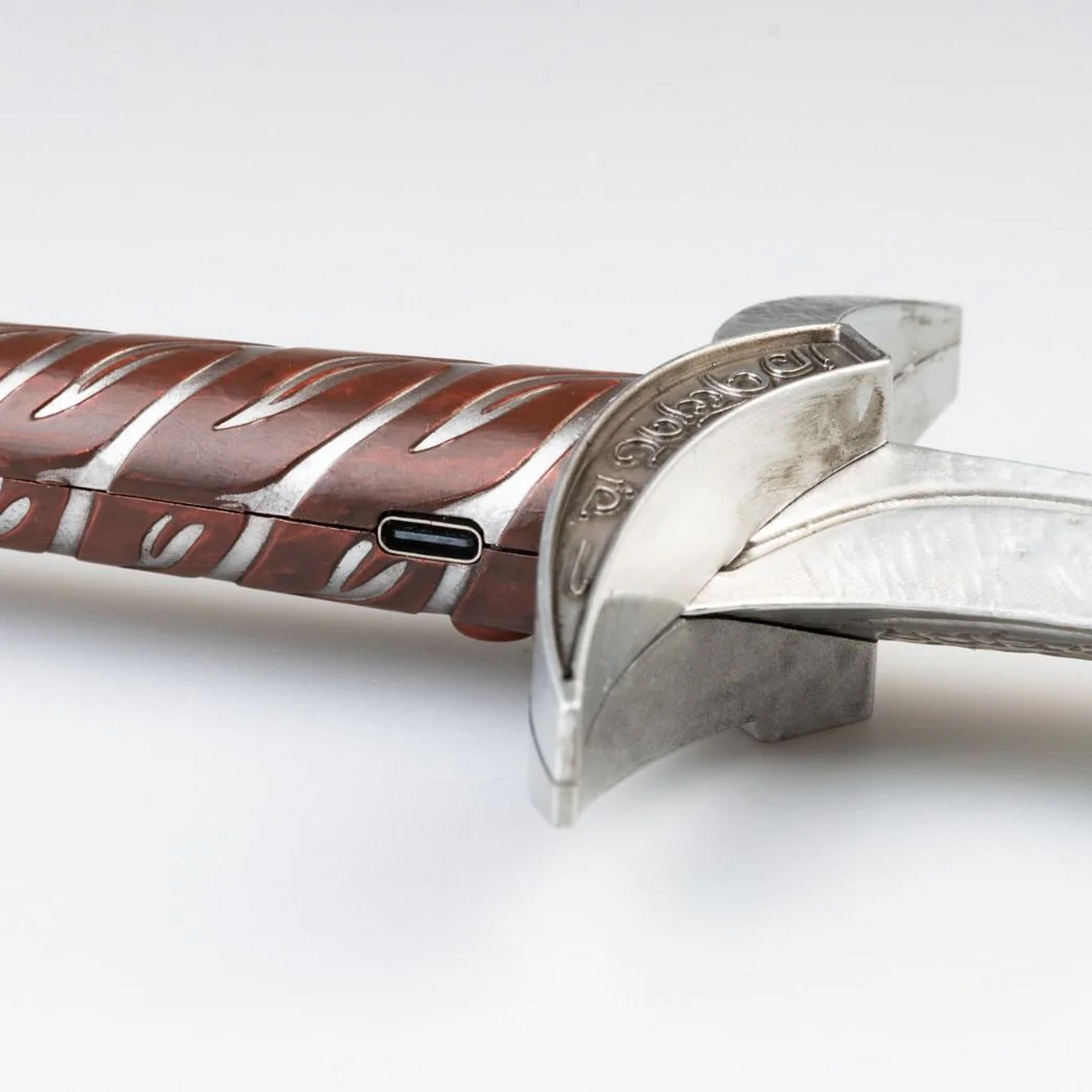 The Lord of the Rings Sting Frodo's Dagger 3D Wall Lamp on a White Background with USB Charging Port | Happy Piranha