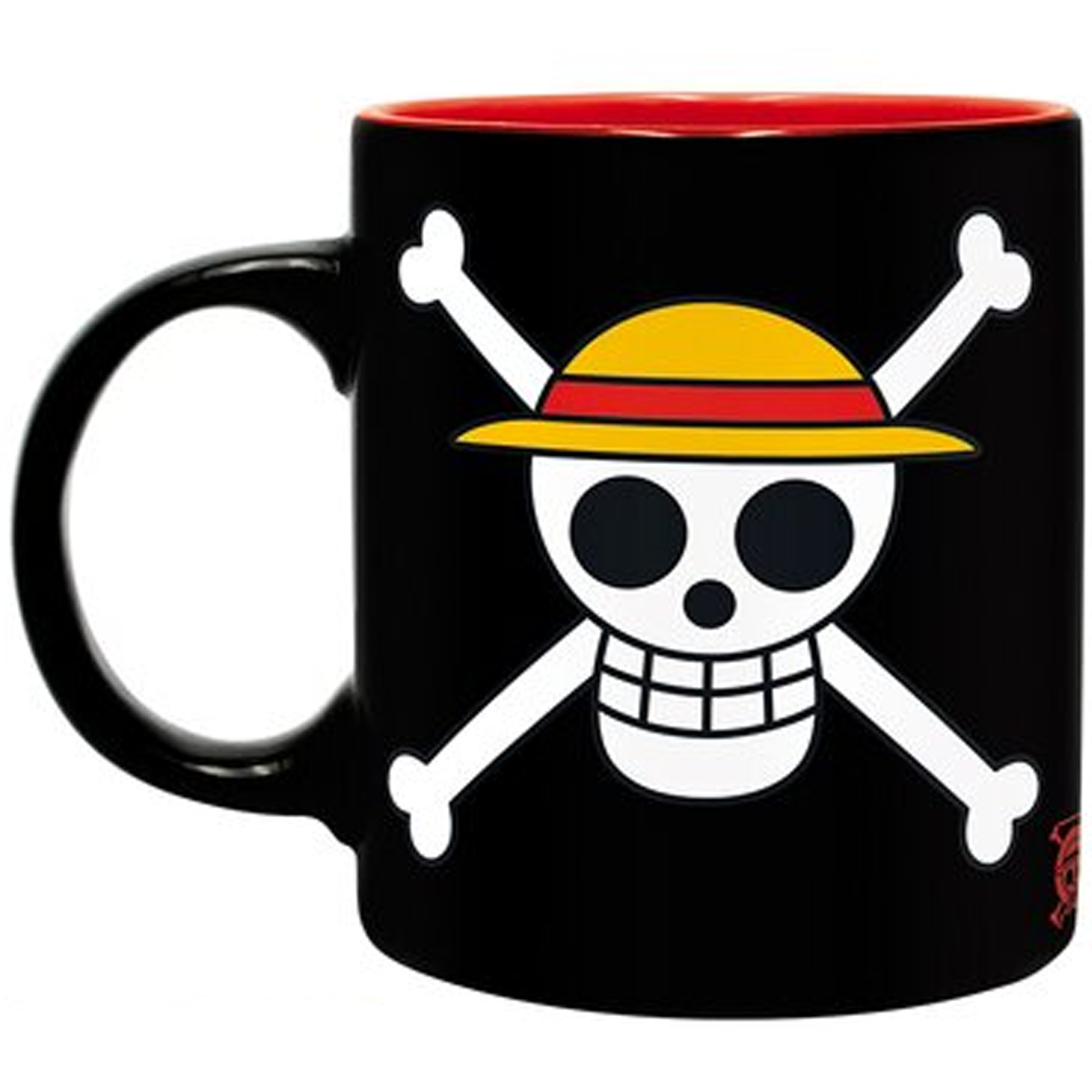 One Piece - Luffy & Straw Hat Skull 320ml Mug (Skull) | Happy Piranha
