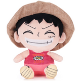 Monkey D Luffy - 10'' One Piece Plushie Soft Toy (Front) | Happy Piranha