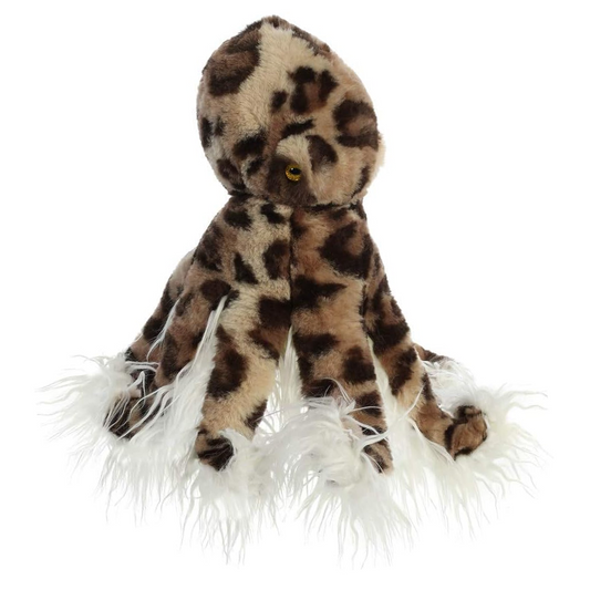 Olympus the Octopus Luxe Boutique Collection Soft Toy on a White Background | Happy Piranha