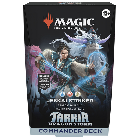 Jeskai Striker: Magic the Gathering Tarkir Dragonstorm Commander Deck