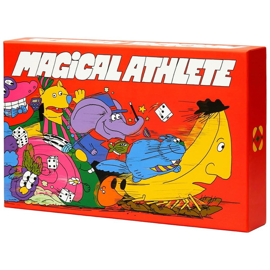 Magical Athlete Board Game (Boxed) on a White Background | Happy Piranha