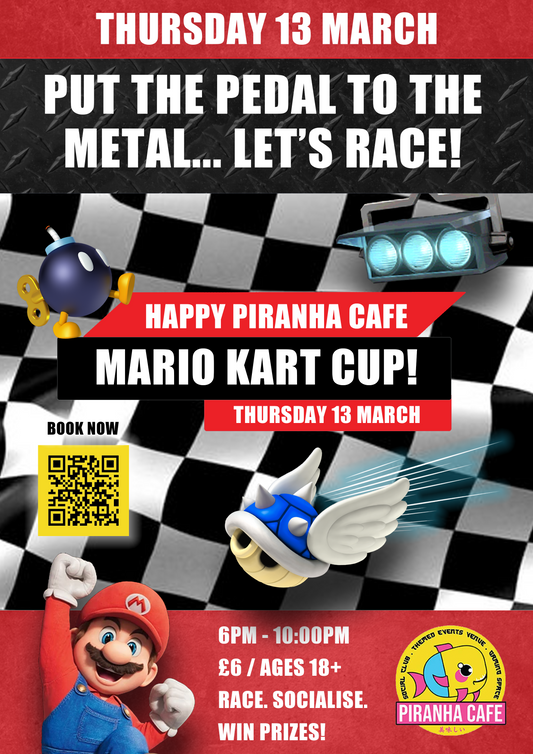 Mario Kart 8 Tournament - 13 March | Happy Piranha