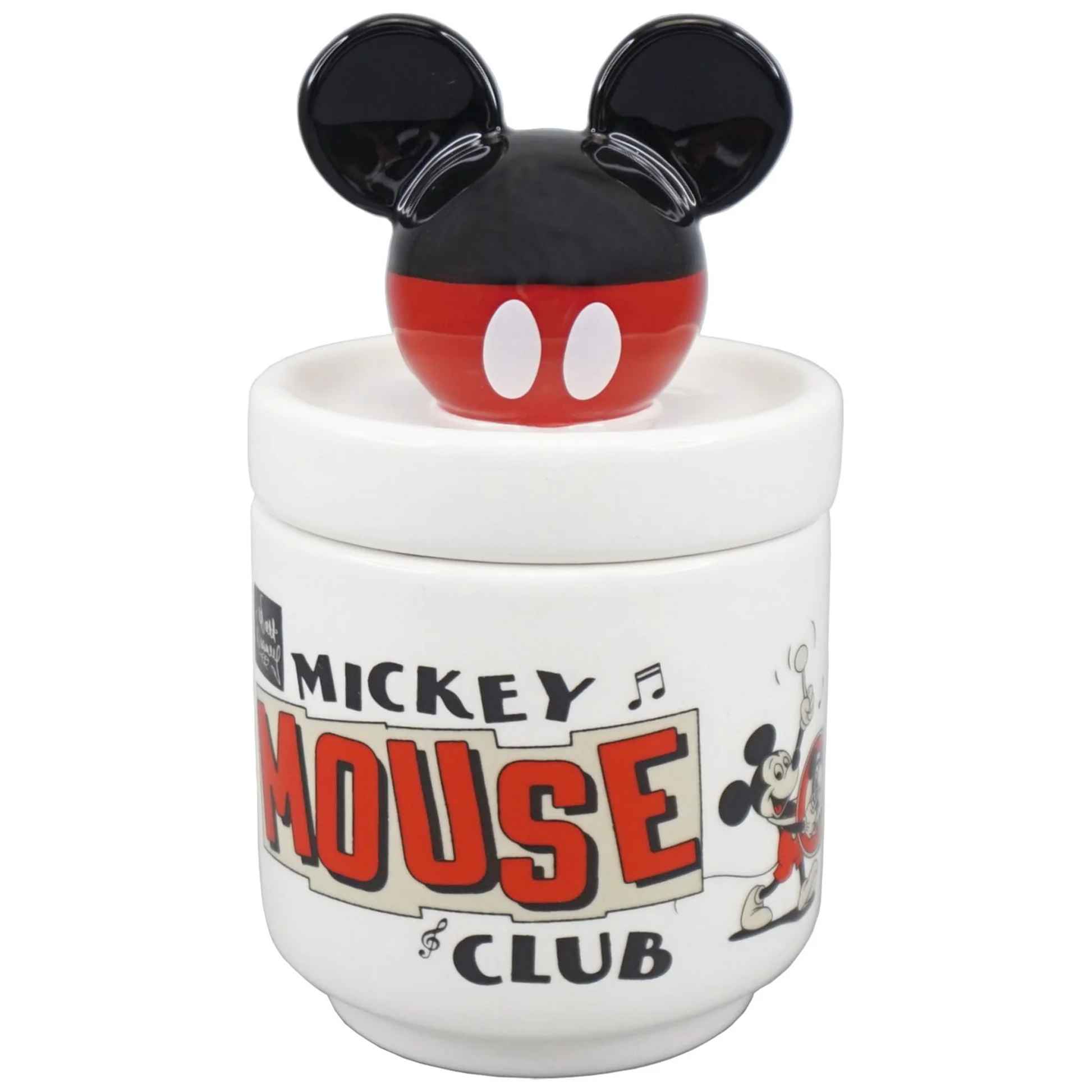 Disney Mickey Mouse Collector's Trinket Pot (Front) | Happy Piranha