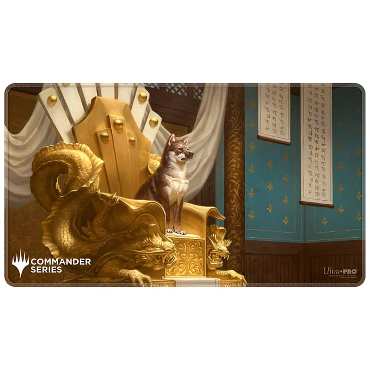 Ultra Pro: Commander Series - Yoshimaru Playmat 61 x 35cm (Unrolled) On a White Background | Happy Piranha